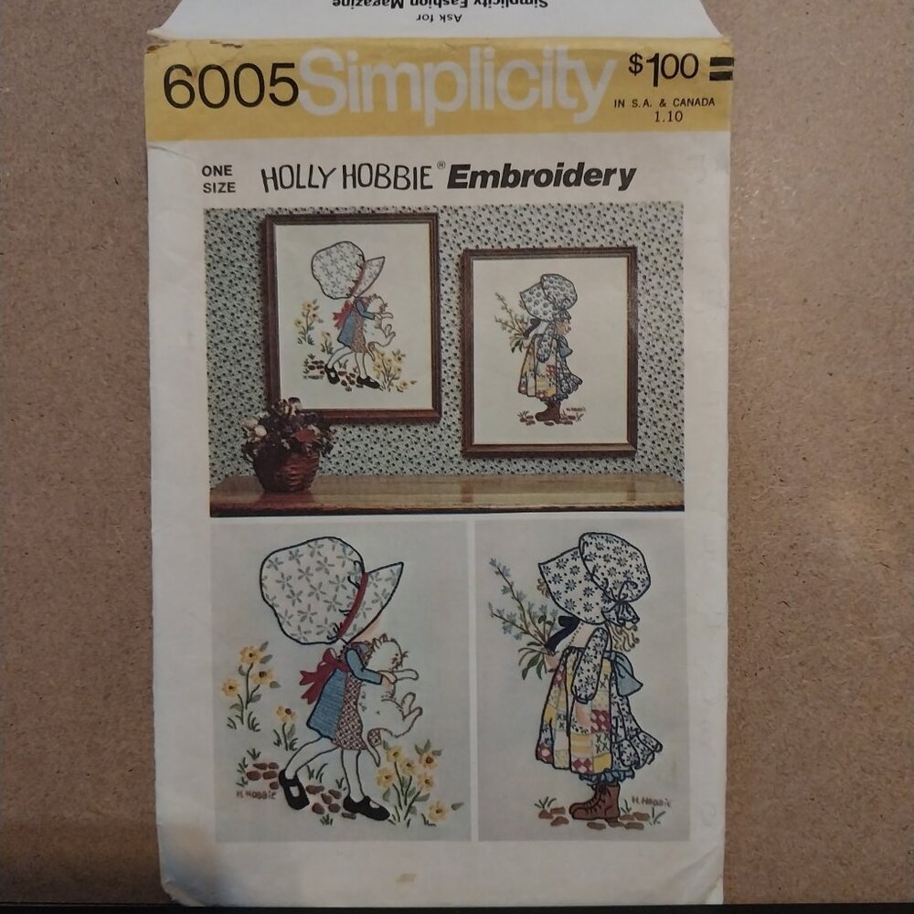 SEWING PATTERN NEW Uncut Simplicity 6005